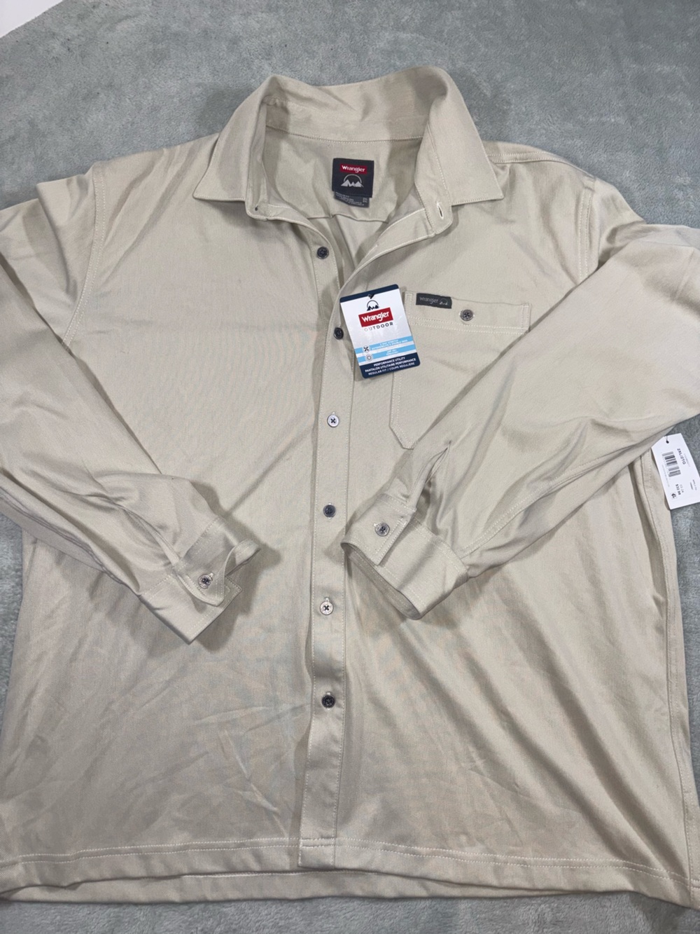 NWT wrangler long sleeve 2XL